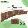 5 x BOGATECO Bordure de parterre en saule | 60 cm de long & Voir les images du produit 2