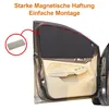 Magnetische Auto-Seitenfenster-Sonnenblenden, 4er-Set, Produktbild-Vorschau 3