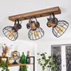 Cotes »Cotes« Deckenlampe, Holz/Metall, Braun/Schwarz Produktbild-Vorschau 10