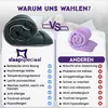 A comparison of two duvets, one from 'slaapspeciaal' and another from 'anderen', highlighting their features and benefits. Produktbild-Vorschau
