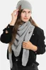 Knit Factory Coco Dreiecksschal - Grau - 190x85 cm Produktbild-Vorschau 3