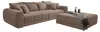 Big-Sofa XXL 306 cm Federkern Lounge Couch mit Bezug aus Produktbild-Vorschau 6