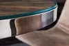 riess-ambiente Esstisch BARRACUDA 120cm braun silber Produktbild-Vorschau 3