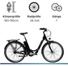 Zündapp Z517 E-bike, modello standard, ruota da 28 pollici, Anteprima dell’immagine prodotto 13