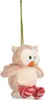 Doudou réversible hibou Owluna vert avec boucle NICI GREEN Voir les images du produit 6