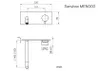 SANYCCES LOOP K ColdOpen Wand-Waschtischarmatur Unterputz Produktbild-Vorschau 3