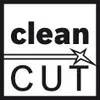 A graphic with the words "clean CUT" and a starburst. Produktbild-Vorschau