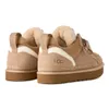 A pair of Ugg sneakers shown from a rear-side angle against a white background. Voir les images du produit