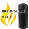 Wachskerzen Schwarz Stumpenkerzen Ø6cm x 13,5cm - Kerze in Produktbild-Vorschau 2