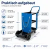 Bituxx Mobiler Schweißwagen Schwarz/Blau MS-20102 Produktbild-Vorschau 3