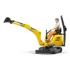 Bruder JCB Mikrobagger 8010 CTS und Bauarbeiter Produktbild-Vorschau 9
