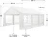 Juskys Partyzelt Gala 4 x 6 m - UV-Schutz Plane, flexible Produktbild-Vorschau 20