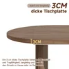Table extensible d'environ 140–200 x 90 cm, plateau en MDF Voir les images du produit 5