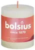 BOLSIUS Stumpenkerze Rustiko Shine 8x7cm weiche Perle Produktbild-Vorschau 1