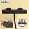 Auralum Duschthermostat, Quadratische Thermostatarma Schwa, Produktbild-Vorschau 1