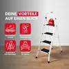 WALTER 4-Stufen-Leitertritt klappbar, 150 kg Tragkraft, Produktbild-Vorschau 2