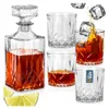 Whisky-Karaffe und -Gefäße aus Glas 900 ml + 4x300 ml 5 Produktbild-Vorschau 8