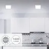 LED Aufbauleuchte Deckenlampe 4000K 16,5 W Quadratisch Produktbild-Vorschau 3