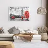 Poster - Poster ohne Rahmen - London Bus - 100x70 cm - Wand Produktbild-Vorschau 6