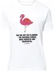 Mr. & Mrs. Panda T-Shirt Flamingo Classic - Weiß - Produktbild-Vorschau 1