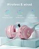 Bluetooth Kopfhörer,RGB-LED-Leuchten,Bluetooth 5.1,HiFi Produktbild-Vorschau 3