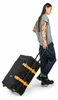 EASTPAK Reisetasche Trolley Tranverz Kontrast Mango schwarz Produktbild-Vorschau 5