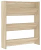 vidaXL Ścienna szafka na buty dąb sonoma 80x18x90 cm Podgląd zdjęcia produktu 10