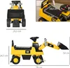 HOMCOM Sitzbagger, Aufsitzbagger mit Schaufel, Produktbild-Vorschau 3