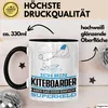 Kiteboarder Geschenk Tasse Ich Bin Kiteboarder Aber Sag Produktbild-Vorschau 3