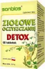 A product box for SANBIOS herbal cleansing detox tablets. Produktbild-Vorschau
