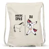Andere Opas Du Beutel  Einhorn Pferd Dankeschön Produktbild-Vorschau 3