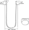 Herren Hosenkette, Brieftasche Kette Schlüsselkette mit Produktbild-Vorschau 4