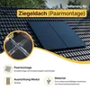 Balkonkraftwerk 1000W Solaranlage mit Ziegeldach Halterung Produktbild-Vorschau 3