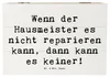 Mr. & Mrs. Panda Box Spruch Hausmeister Hilfe 22 x 15 cm - Produktbild-Vorschau 1