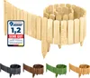Garronda Bordure de plate-bande en bois Clôture enroulable Voir les images du produit 1