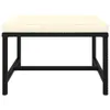 set 9 pezzi da giardino con cuscini in poly rattan nero Anteprima dell’immagine prodotto 13
