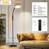 LED stojací lampa s regulací jasu, 5 barev světla, 16 W, 20 Náhled obrázku produktu 4