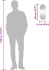A silhouette of a person is shown next to a mirror with dimensions indicated. Podgląd zdjęcia produktu