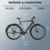Elektrofahrrad MTB 28 Zoll 175 -210 cm Rostfreie Produktbild-Vorschau 7