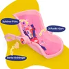 BABY born Babyschale Pink mit Tragegriff & Sicherheitsgurt Produktbild-Vorschau 2