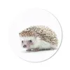 MuchoWow® Mauspad Mousepad Igel - Tiere - Weiß 20x20 cm - Produktbild-Vorschau 1