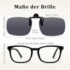 Clip-On Polarisierte Sonnenbrille UV400 Schutz Produktbild-Vorschau 2