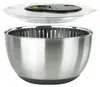 Essoreuse à salade Emsa 4,5l 513441 Turboline inox/noir Voir les images du produit 1