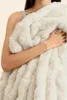 Bunny Kuscheldecke 220x240 cm Creme Produktbild-Vorschau 4