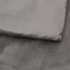 vidaXL Záťažová deka s poťahom sivá 140x200 cm 10 kg látka Náhľad obrázku produktu 5