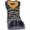 A close-up, front-facing view of a single work boot against a white background. Produktbild-Vorschau