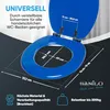 SANILO® WC sedátko s mechanismem Soft-Close modré, WC Náhled obrázku produktu 4