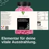 Detailansicht der Nährwerttabelle und Verzehrempfehlung für die L-Glutathion Gummibärchen. Náhľad obrázku produktu