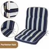 Herlag Niedriglehnerauflage Tilly 100x50x6cm Blockstreifen Produktbild-Vorschau 6