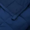 vidaXL Gewichtsdecke Blau 155x220 cm 7 kg Stoff Produktbild-Vorschau 5